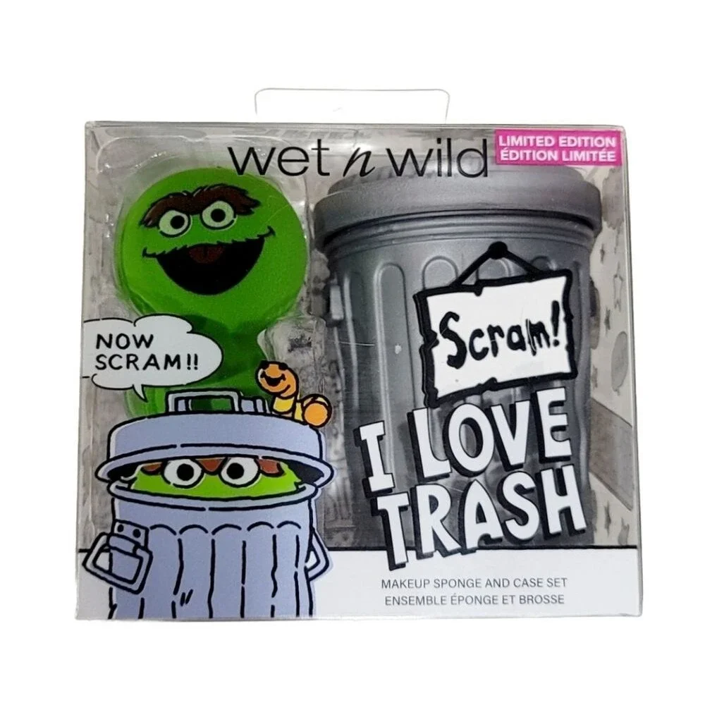 NWT Sesame Street + Wet N' Wild Limited Edition Makeup and Makeup Bag Lot
